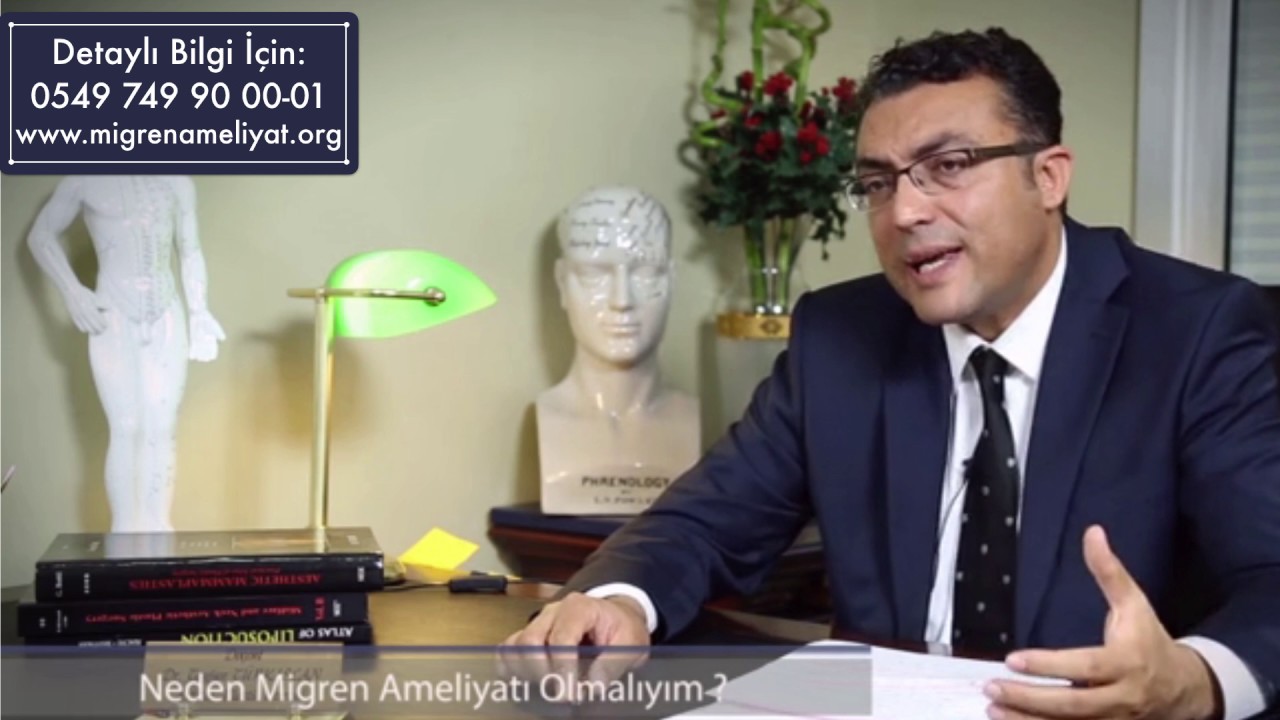Doç. Dr. Tayfun Türkaslan / Neden Migren Ameliyatı Olmalıyım?